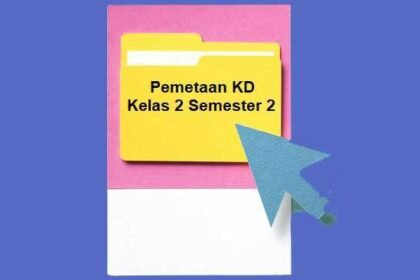 Pemetaan KD Kelas 2 Semester 2