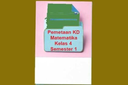 Pemetaan KD Matematika Kelas 4 Semester 1