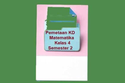 Pemetaan KD Matematika Kelas 4 Semester 2