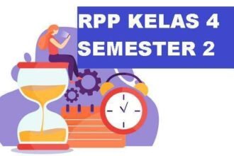 RPP 1 Lembar Kelas 4 Semester 2 Kurikulum 2013