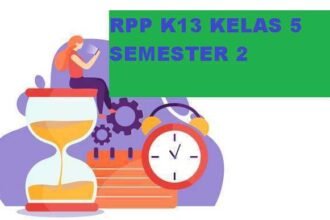 RPP Kelas 5 Semester 2 K13 Revisi Terbaru