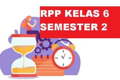 Download RPP Kelas 6 Semester 2