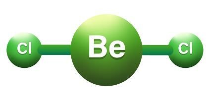 BeCL2 bentuk molekul