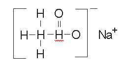 Ikatan ion dan kovalen pada natrium asetat