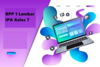 RPP 1 Lembar IPA Kelas 7 Semester 1 dan 2
