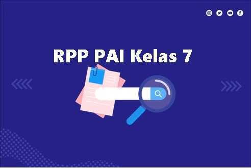 RPP 1 Lembar PAI Kelas 7 Semester 1 dan 2