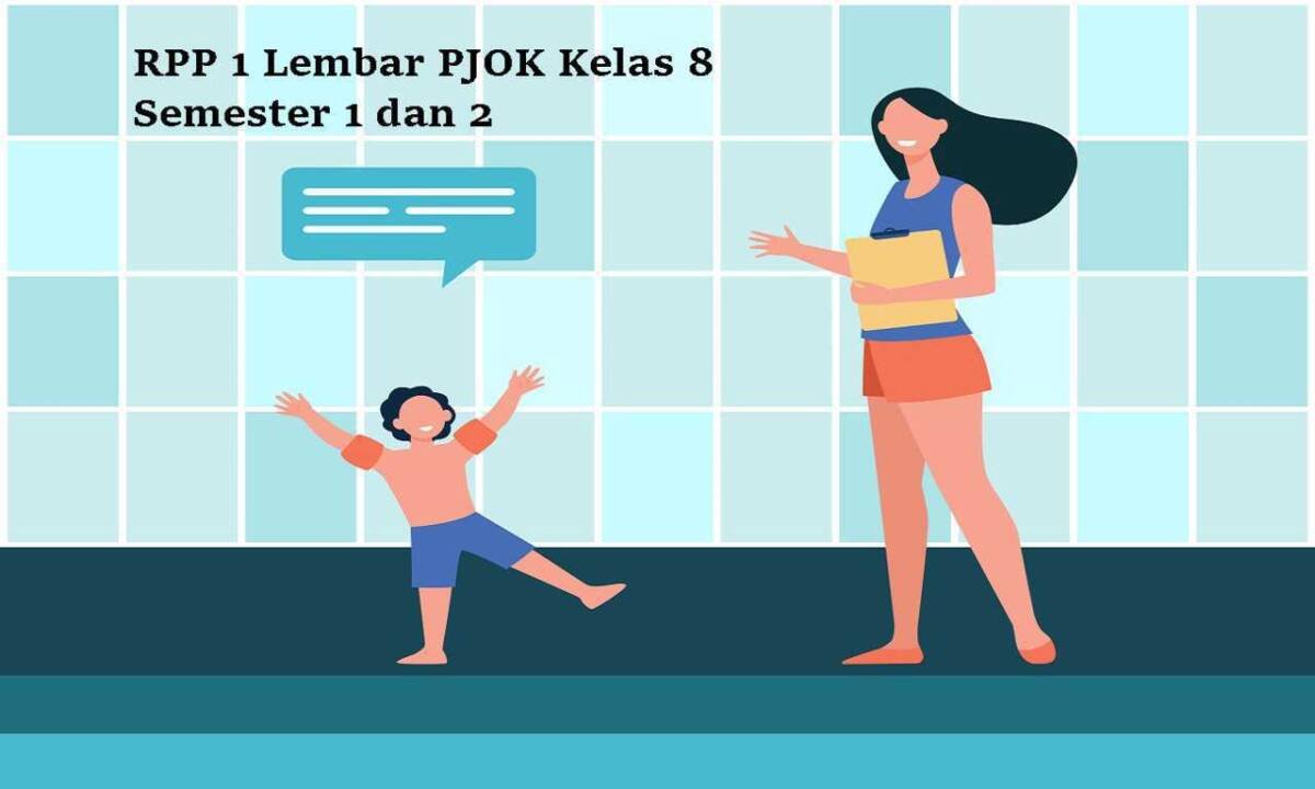 RPP 1 Lembar PJOK Kelas 8 Semester 1 dan 2