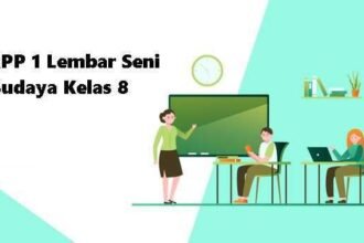 RPP 1 Lembar Seni Budaya Kelas 8 Semester 1 dan 2