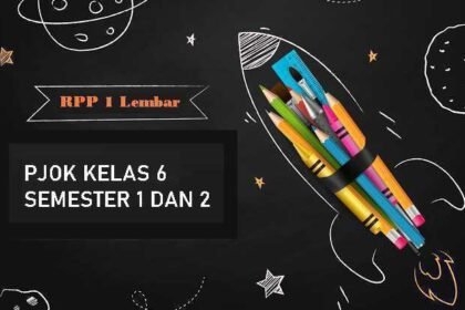 RPP 1 Lembar PJOK Kelas 6