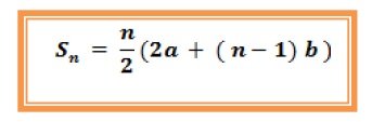 Rumus Jumlah Suku ke-n Deret Aritmatika