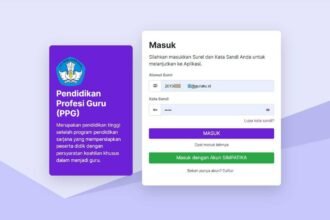 Login pendaftaran simpkb ppg daljab
