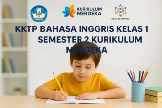 KKTP Bahasa Inggris Kelas 1 Semester 2 Kurikulum Merdeka