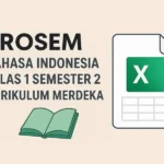PROSEM Bahasa Indonesia Kelas 1 Semester 2