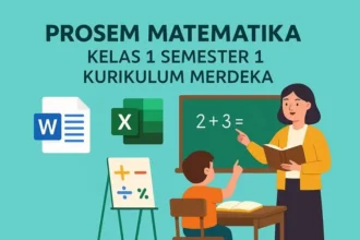 PROSEM Matematika Kelas 1 Semester 1