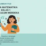 PROTA Matematika Kelas 1 Kurikulum Merdeka Terbaru