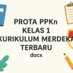 PROTA PPKn Kelas 1 Kurikulum Merdeka Terbaru