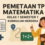 Pemetaan TP Matematika Kelas 1 Semester 1 Kurikulum Merdeka