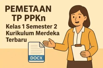 Pemetaan TP PPKn Kelas 1 Semester 2 Kurikulum Merdeka