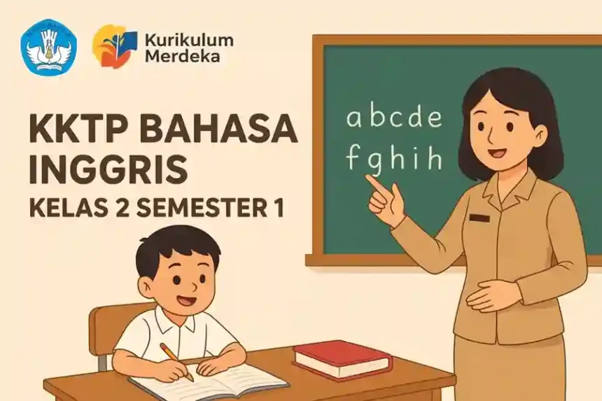 KKTP Bahasa Inggris Kelas 2 Semester 1 Deep Learning Kurikulum Merdeka
