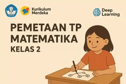 Pemetaan TP Matematika Kelas 2 Deep Learning Kurikulum Merdeka